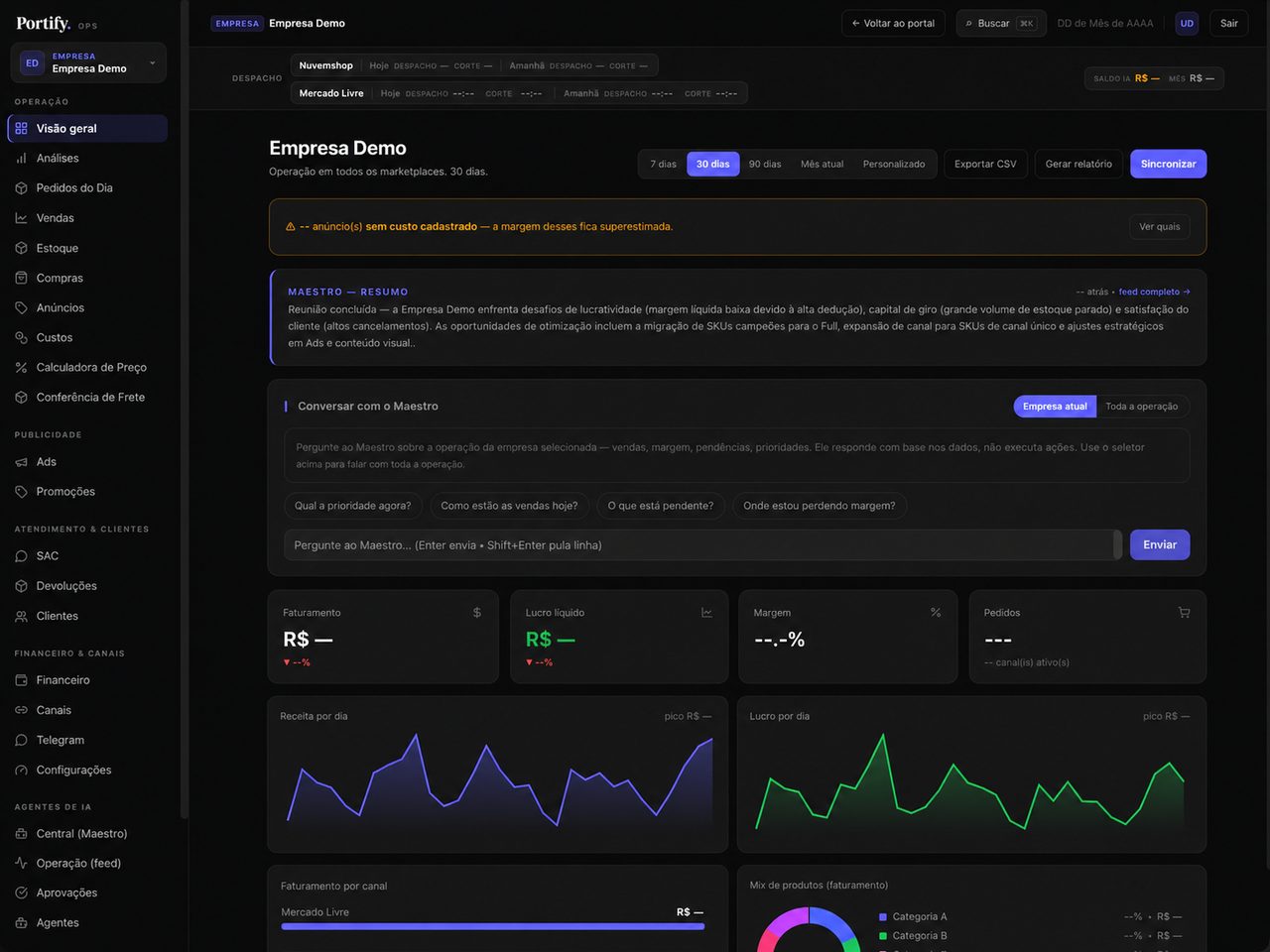 Portify ops — Visão geral